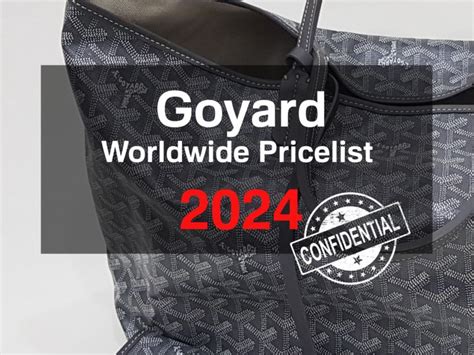 ราคา goyard ญี่ปุ่น|goyard prices in usa.